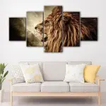 Roaring Lion canvas art