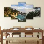Beach Under The Hill canvas art - Image 4