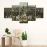 Old Washington DC canvas art - Image 4