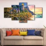 Lighthouse Giclee canvas art - Image 4