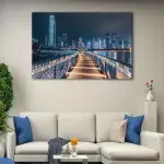 Hong Kong Skyline canvas art - Image 2
