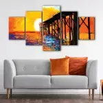 Sunset Painting Giclee canvas art
