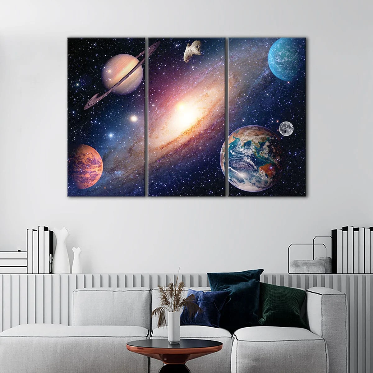 Planets and Stars canvas art