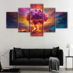 The Great Explosion canvas art - Image 4