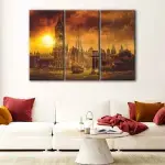 Old London View canvas art - Image 3