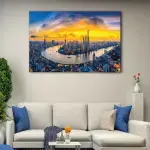 Shanghai Sunset canvas art - Image 2