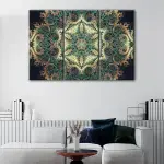 Mandala Fractal canvas art - Image 3