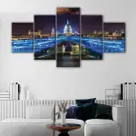Dublin At Night canvas art
