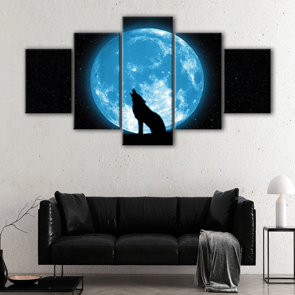 Lonely Wolf canvas art