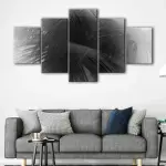 Black Leaves canvas art - Image 4