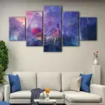 Blue Temple canvas art - Image 4