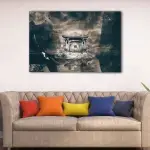Chinese Temple Fantasy canvas art - Image 2
