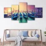 Grand Canale Sunrise canvas art - Image 4