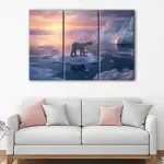 Polar Bear canvas art - Image 3