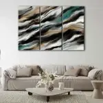 Sky Waves canvas art - Image 3