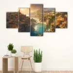 Ancient City canvas art