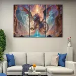 Furious Dragon canvas art - Image 3