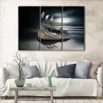 Storks on Boat canvas art - Image 3