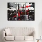 Gothic Prague canvas art - Image 3