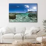 Beach With Rocks canvas art - Image 2
