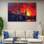 Abstract Prague canvas art - Image 3