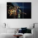 Cinque Terre At Night canvas art - Image 3