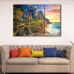 Lighthouse Giclee canvas art - Image 3
