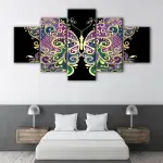 Rainbow Butterfly canvas art