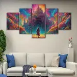 Enchanted Castle canvas art - Image 4