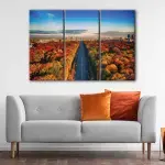 Berlin Autumn Trees canvas art - Image 3