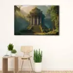 Temple Ruins canvas art - Image 2