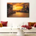 Venice Sunrise canvas art - Image 2