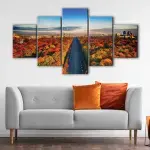 Berlin Autumn Trees canvas art - Image 4