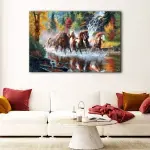 Wild Horses canvas art - Image 2