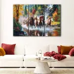 Wild Horses canvas art - Image 3