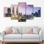 Kuala Lumpur Skyline canvas art