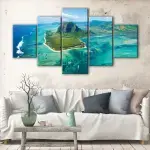 Island Aerial View canvas art