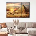 Pyramid Landscape canvas art - Image 3