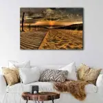 Sea Sunset canvas art - Image 2