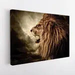 Roaring Lion canvas art - Image 2