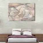 Neutral Marble canvas art - Image 2