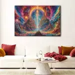 Psychedelic Kingdom canvas art - Image 2