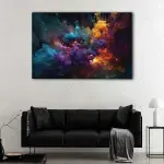 Colorful Smoke canvas art - Image 2