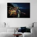 Cinque Terre At Night canvas art - Image 2