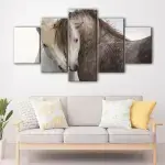 Couple Horses canvas art