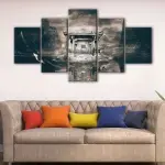 Chinese Temple Fantasy canvas art - Image 4