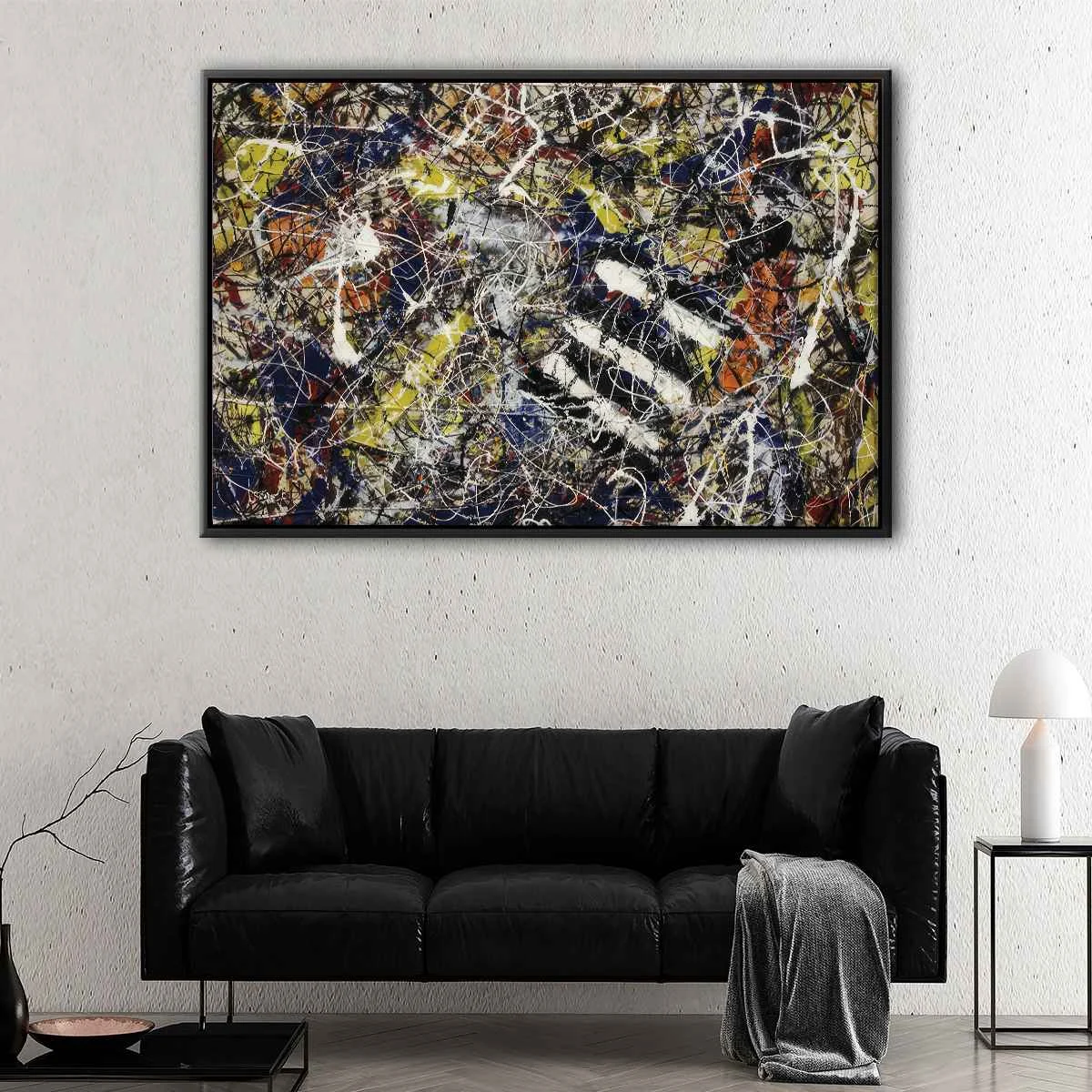 Number 17A canvas art