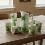 Amazigh Berber Pottery Water Service Set - Image 3