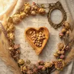 Custom Couple Portrait Heart Shaped Wood - Image 11