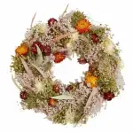 Dried Flower Wreath - Multi Color - Image 4